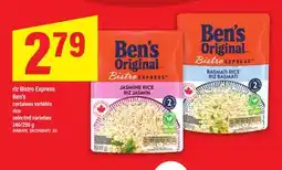 Maxi RIZ BISTRO EXPRESS BEN'S | RICE, 240/250 g offer