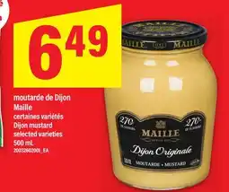 Maxi MOUTARDE DE DIJON MAILLE | DIJON MUSTARD, 500 mL offer