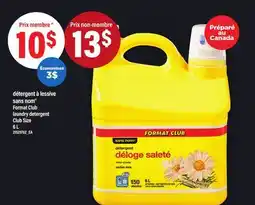 Maxi DÉTERGENT À LESSIVE SANS NOM | LAUNDRY DETERGENT, 6 L offer