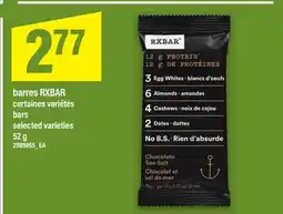 Maxi BARRES RXBAR | BARS, 52 g offer