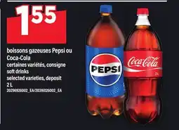 Maxi BOISSONS GAZEUSES PEPSI OU COCA-COLA | SOFT DRINKS 2 L offer