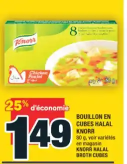 Super C BOUILLON EN CUBES HALAL KNORR | KNORR HALAL BROTH CUBES offer