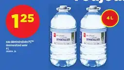 Maxi EAU DÉMINÉRALISÉE PCMD | DEMINERALIZED WATER, 4 L offer