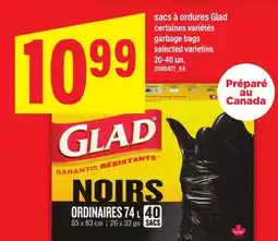 Maxi SACS À ORDURES GLAD | GARBAGE BAGS, 20-40 un offer