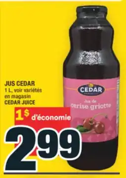 Super C JUS CEDAR | CEDAR JUICE offer