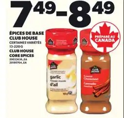 Provigo ÉPICES DE BASE CLUB HOUSE, 13-220 G offer