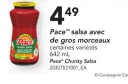 Provigo PACEMD SALSA AVEC DE GROS MORCEAUX, 642 mL offer