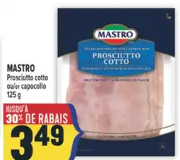 Marché Adonis MASTRO PROSCIUTTO COTTO OU|OR CAPOCOLLO offer