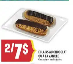 Marché Adonis ÉCLAIRS AU CHOCOLAT OU À LA VANILLE | CHOCOLATE OR VANILLA ÉCLAIRS offer