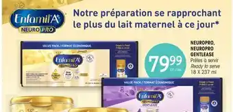 Uniprix ENFAMIL NEUROPRO, NEUROPRO GENTLEASE Prêtes à servir/Ready to serve offer