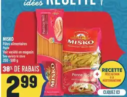 Marché Adonis MISKO PÂTES ALIMENTAIRES | PASTA offer