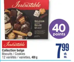 Jean Coutu IRRESISTIBLES Collection belge Biscuits offer