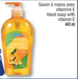 Jean Coutu PERSONELLE Hand soap with vitamin E offer