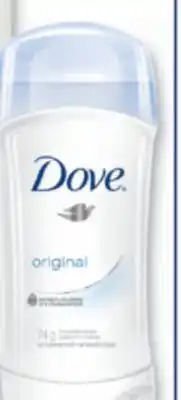 Jean Coutu DOVE Selected deodorants offer