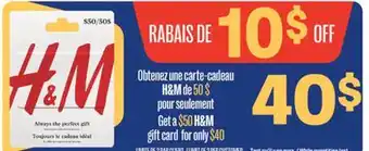 Jean Coutu GIFT CARD offer