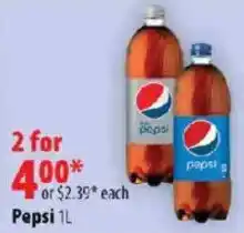 London Drugs Pepsi offer