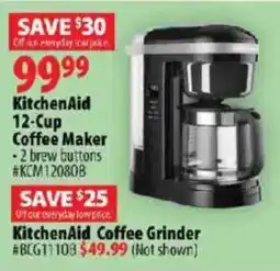 London Drugs KitchenAid 12-Cup Coffee Maker offer