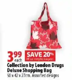 London Drugs Collection by London Drugs Deluxe Shopping Bag offer