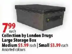 London Drugs Collection by London Drugs Large Storage Box Medium offer