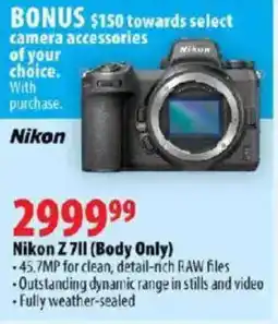 London Drugs Nikon Z 711 (Body Only) offer