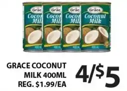 Centra Food Market Grace coconut milk offer