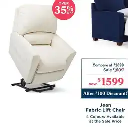 La Z Boy Jean Fabric Lift Chair offer