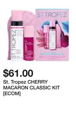 Sephora St. Tropez CHERRY MACARON CLASSIC KIT [ECOM] offer