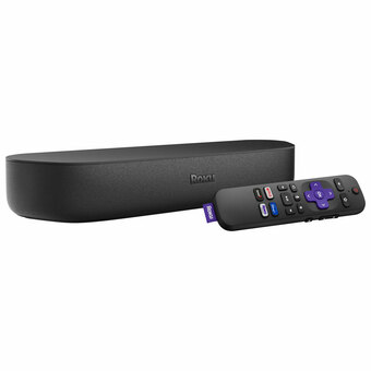 Best Buy Roku Streambar 4K Media Streamer with Remote offer