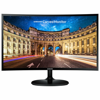 Best Buy Samsung 24" 1080p HD 60Hz 4ms Curved LED Monitor (LC24F390FHNXZA) offer
