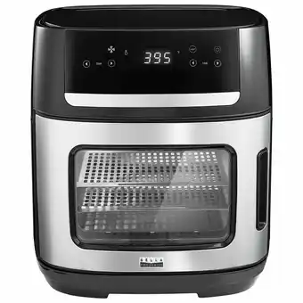 Best Buy Bella Pro Manual Air Fryer Pizza Oven with Rotisserie - 12L - Stainless Steel - Only at Best Buy offer