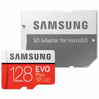 Best Buy Samsung EVO Plus 128GB 100 MB/s microSDXC Memory Card offer