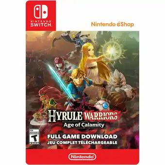Best Buy Hyrule Warriors: Age of Calamity (Switch) - Digital Download offer