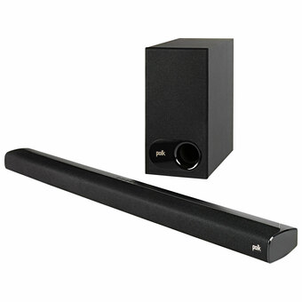 Best Buy Polk Audio Signa S2 2.1 Sound Bar with Wireless Subwoofer offer
