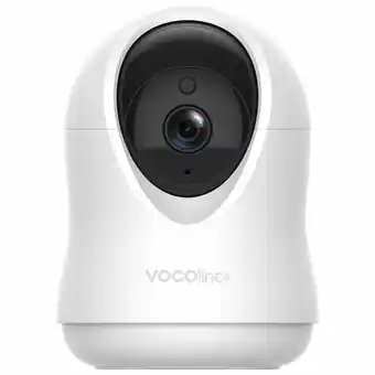 Best Buy VOCOlinc VC1 Opto Wi-Fi Indoor Pan/Tilt 1080p HD IP Camera - White offer