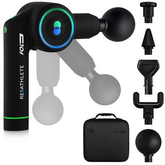 Best Buy REATHLETE FOLD First Ever Foldable Percussive Therapy Massage Gun for Athletes – Handheld, Wireless Deep Tissue Massage – Ide offer