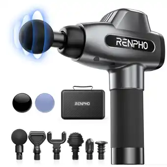 Best Buy RENPHO Massage Gun, Deep Tissue Muscle Massager, Powerful Percussion Massager Handheld with Portable Case for Home Gym Workou offer