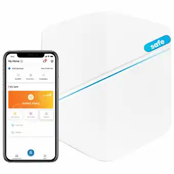 Best Buy Safe by HUB6 Retrofit Alarm Security Kit - White offer