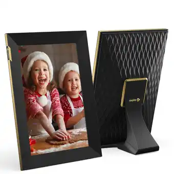 Best Buy Nixplay 10.1 inch Touch Screen Digital Picture Frame with WiFi (W10K) - Black - Share Photos and Videos Instantly via Email o offer