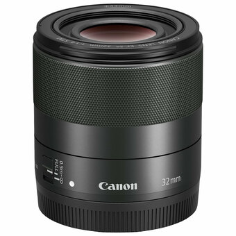 Best Buy Canon EF-M 32mm f/1.4 STM Lens - Black offer