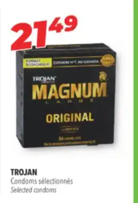 Familiprix TROJAN Selected condoms offer