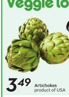 Sobeys Artichokes offer