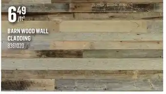 Canac Barn Wood Wall Cladding offer