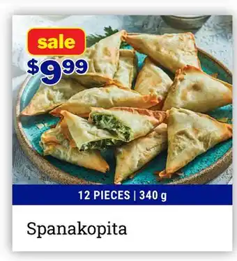 M & M Food Market Spanakopita offer