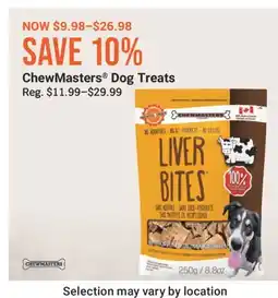 Cabela's ChewMasters Dog Treats offer