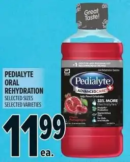 Metro Pedialyte oral rehydration offer