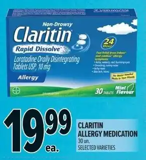 Metro Claritin allergy medication offer