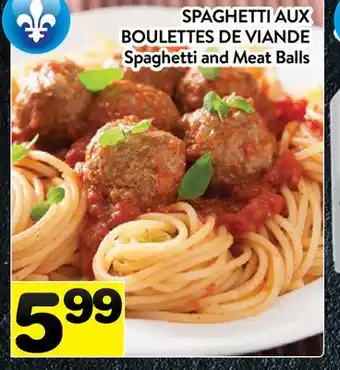 Supermarché PA SPAGHETTI AUX BOULETTES DE VIANDE | Spaghetti and Meat Balls offer