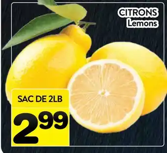 Supermarché PA CITRONS | Lemons offer