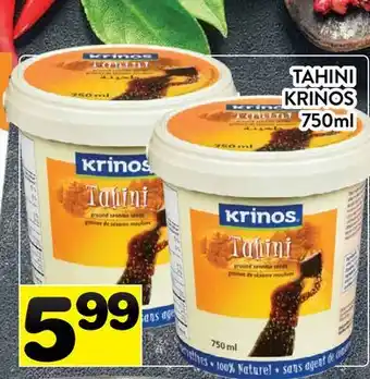 Supermarché PA TAHINI KRINOS offer