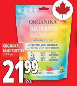 Metro Organika electrolytes offer